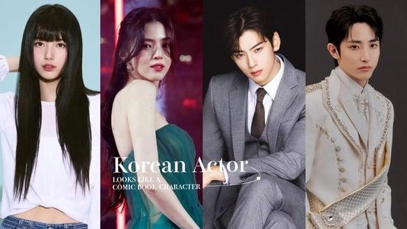 网议10大“撕漫颜”韩星！韩韶禧&秀智上榜，车银优帅赢漫画，他&IU是人气网漫主角原型