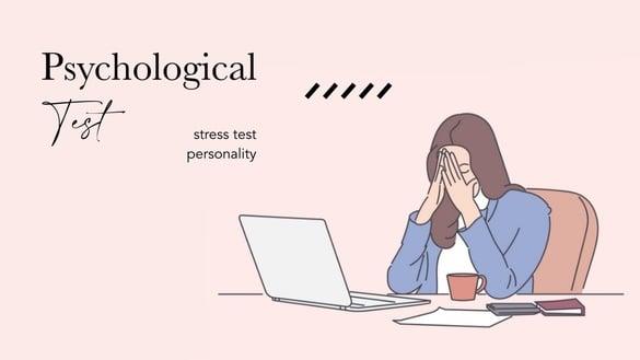 你心理状态好吗？超神准心理测验，一张图看出你的心理状态&压力程度