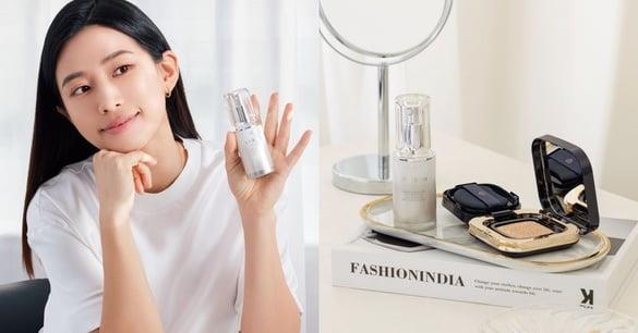 根本行走发光体！质感系女生赵岱新同款白月光，黄黑肌翻身必收肌肤之钥 #云朵钻光瓶！