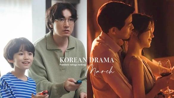 三月韩剧首播收视TOP8！《潘朵拉》第5输《绿洲》，《离婚律师申晟瀚》第3，冠军破17%