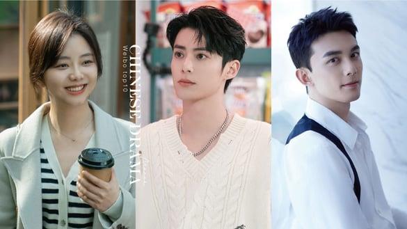 三月电视剧演员微博指数榜Top10！陈星旭第八，谭松韵第三，王鹤棣第二，冠军人气真的旺