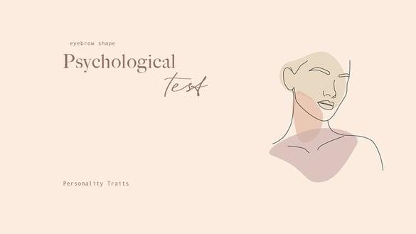 你是什么样子的人？神准外网心理测验，从眉毛形状即可精准测出你的真实性格