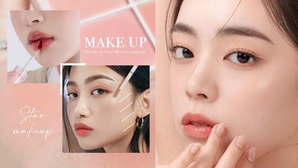 脸宽、凸嘴怎么办？化妆师“弱化缺点”化妆技巧，妆容更精致、修饰五官轮廓更显小脸