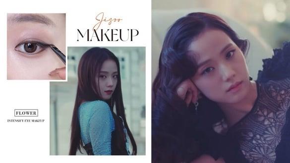 Jisoo《Flower》弛放感妆容5关键！淡颜浓化眼妆+立体感骨相修容，既吸睛又耐看