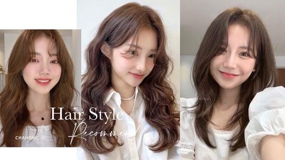 2023韩国层次发型推荐！法式烫、花朵烫减龄显瘦，光滑烫超红、这款是圆脸、高颧骨救星