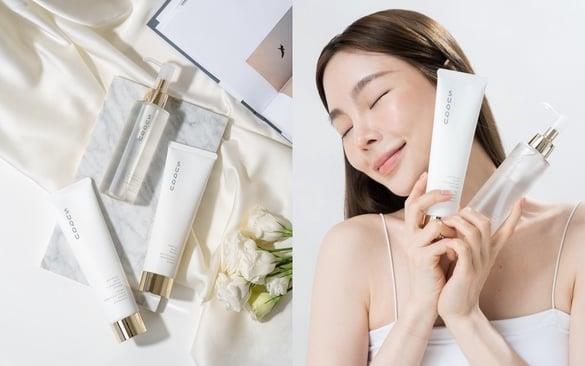 献给透明感美人的洁肤时刻！SUQQU新洁肤系列为光采而生，肌肤绽放素净Q弹水润光