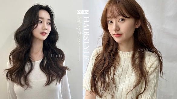 我适合什么发型？2023显瘦烫发范本公开，云朵烫、流雨烫超遮肉，这款显脸小又减龄