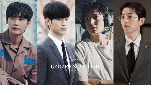 30代韩剧男星“收视成绩”！李锺硕1部破20%，宋仲基2部，李敏镐3部，金秀贤成绩好惊人
