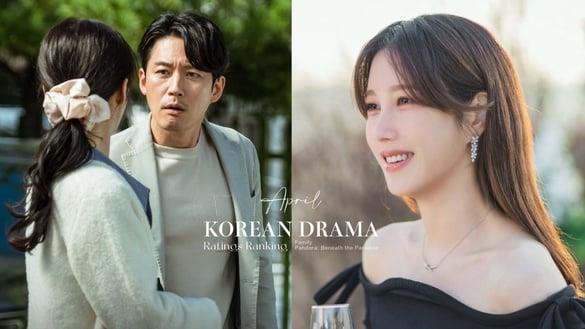 4月韩剧收视排行TOP8！张赫&张娜拉《特务家族》第五，《潘朵拉》第三，冠军是超大黑马