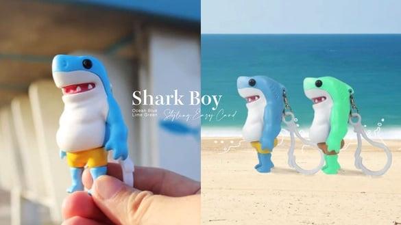 小鲨童来袭！“小鲨童公仔造型悠游卡”新登场，经典海洋蓝、莱姆绿2款，这天限量开卖