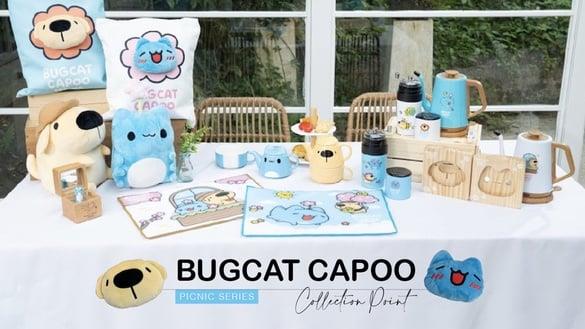 7-11“咖波樱花野餐”集点送！咖波抱枕毯、咖波茶壶组、奶泡猫木盖杯太萌，27款一次看