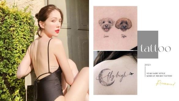 2023刺青图案20款推荐！明星同款、韩系微刺青通通有，这款性感度破表