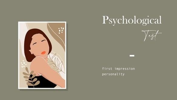 你给人什么第一印象？超神准心理测验，一张图片测出你的第一印象&人格特质