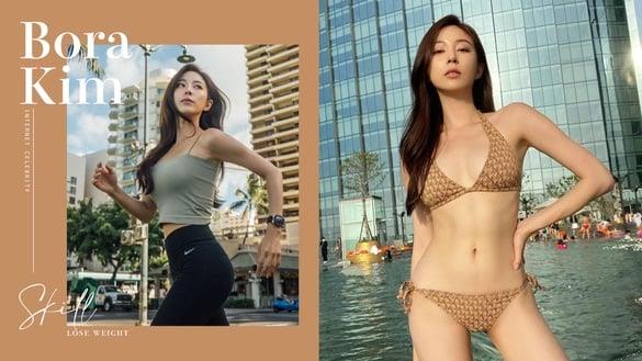 韩国最美模特金宝拉！精致脸蛋+火辣身材爆红，居家运动菜单公开，神级身材这样来