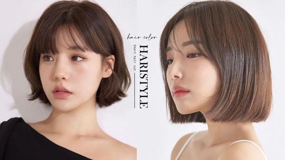 2023短发发色推荐！巧克力棕、亚麻棕自带仙气，线条染和这款短发超速配