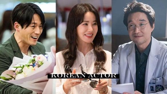 近期韩剧中年演员当道！《车贞淑医生》严正化竟然53了，《金师傅3》韩石圭已经要60岁