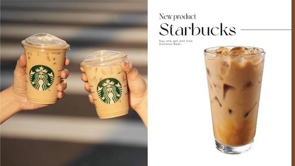 星巴克买一送一！星巴克全新云林麦寮开幕享买一送一，新品“椰奶那堤”登场77折开喝