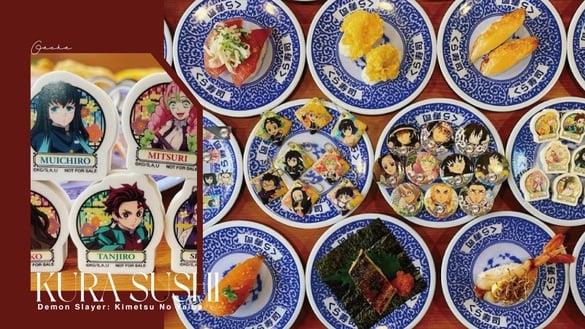 鬼灭现身藏寿司！藏寿司“鬼灭之刃”全新30款扭蛋登场，鬼灭磁铁、吊饰“这天”开扭