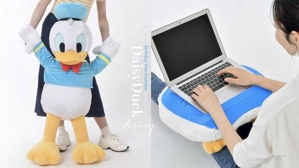 唐老鸭迷必收！迪士尼“唐老鸭生日周边”新上市，112cm唐老鸭玩偶、屁垫、渔夫帽太萌