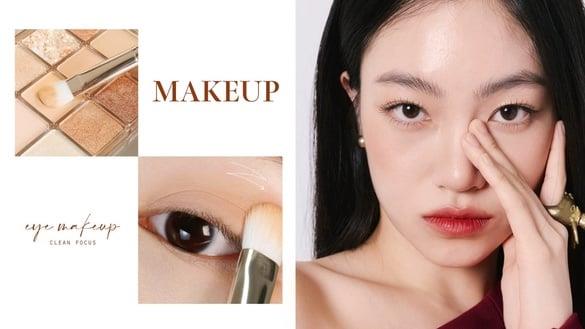 眼影怎么画最干净？韩国化妆师眼影选色、晕染技巧重点，眼妆更清透、修饰放大眼型