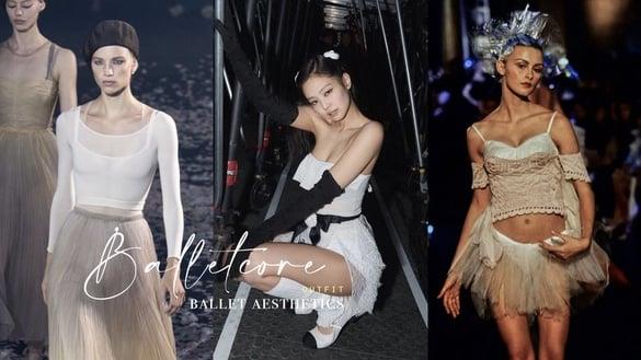 Balletcore芭蕾美学-可甜可咸的芭蕾风穿搭教学，日常也能穿！