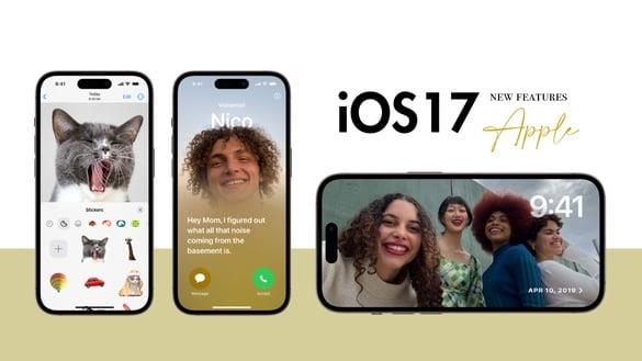 iOS17更新亮点一次看！全新功能AirDrop隔空传手机号码、充电变时钟、Siri启动更easy