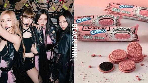 BLINK快收！BLACKPINKｘOreo联名黑巧夹心Oreo饼干中国台湾开卖，新包装再送限量小卡