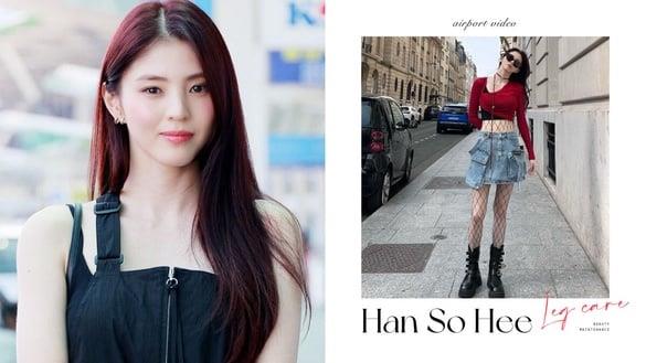 韩韶禧根本人间芭比！机场影片美到破200万观看，公开“好比例美腿”养成方法