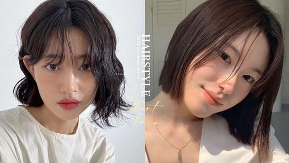 2023短发推荐！“不同脸型的不踩雷短发”公式，圆脸首选直发、方脸须将视觉重心上移