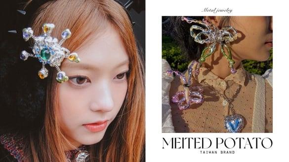 NewJeans曾多次配戴！中国台湾饰品品牌“mEltEd potato”红到国外，连Gigi Hadid也爱用！