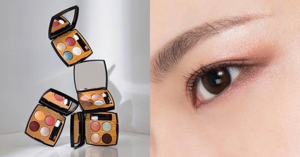 将珠宝戴上眼，解锁个人色彩！香奈儿全新限量“拜占庭珠宝四色眼影”一抹绽放金灿光泽