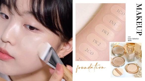 粉底色号怎么选最自然？化妆师粉底选色技巧，面中试色最理想，底妆更透亮、不暗沉发黄