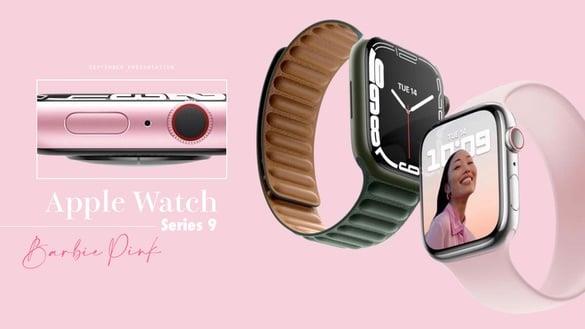 芭比粉Apple Watch！苹果9月发表会Apple Watch Series 9新配色“芭比粉”将同步现身？