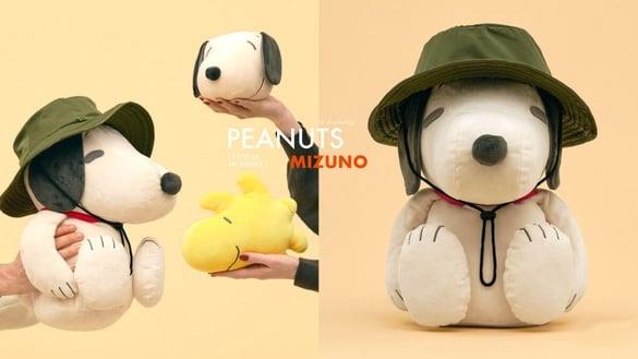 史努比粉丝动起来！MIZUNO联名史努比健身哑铃第二弹登场，史努比戴上渔夫帽萌炸必收