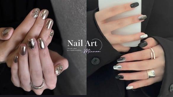 今夏超夯“镜面美甲”推荐！金属色造型可盐可甜，轻松打造Girl Crush风