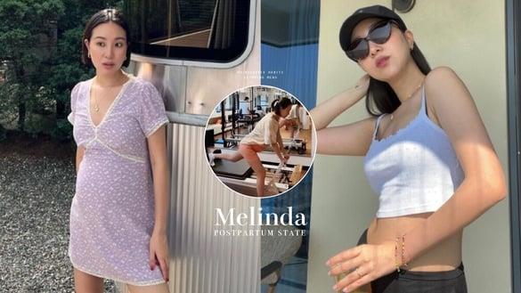 杨祐宁老婆Melinda产后状态好到像没生过！公开保养习惯+瘦身菜单