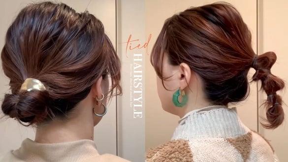 短发、中短发的5款懒人绑发！30秒全搞定，甜美公主辫、梨花发髻超气质、葡萄辫最显嫩
