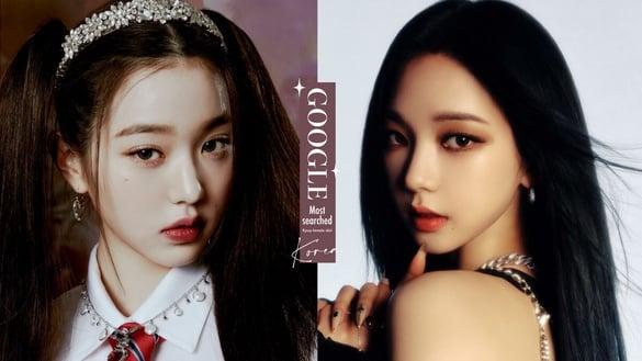2023韩国Kpop女爱豆Google搜索量TOP10！张员瑛、Karina抢一，Jennie唯一前辈夺第四