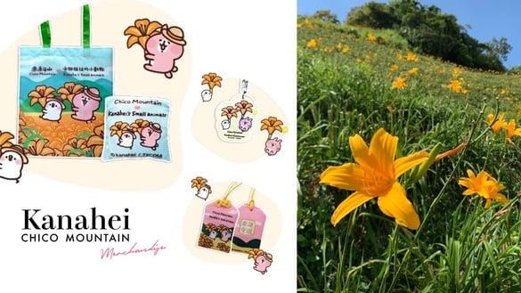 花莲赤科山有卡娜赫拉！2023赤科山金针花季首度联名卡娜赫拉，再推兔兔、P助可爱周边