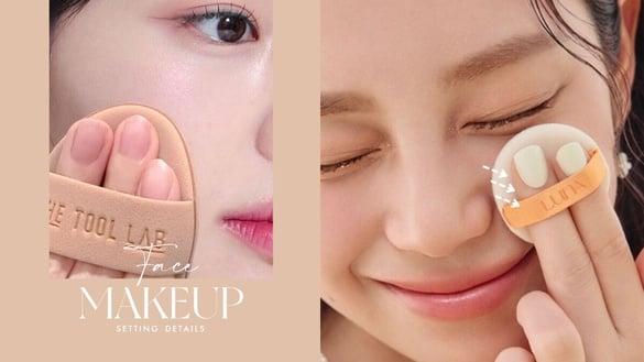 眼周定妆卡粉？6个脸部定妆细节教学，眼周&鼻翼定妆不干燥卡纹，这样定妆最轻透持久