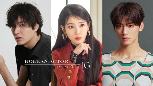 韩剧演员IG全球影响力TOP10！韩韶禧输安孝燮&朴叙俊，车银优打败IU登第2，冠军真的红