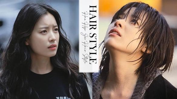 《Moving异能》韩孝周发型范本！长短发造型大不同，波浪卷显发量、中性短发超减龄