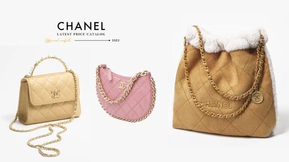 2023香奈儿“官网最新价格目录”整理：22包换上超萌绒毛、这款“腋下包”准备被抢翻！