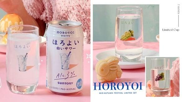 微醉限定杯来了!7-11开卖“HOROYOI中秋限定组合”,原味杯、紫葡萄、白葡萄3款杯要收