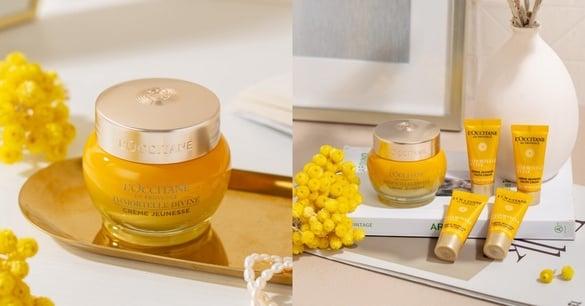 美容编辑好评：熬夜垮脸救星！欧舒丹蜡菊赋活极萃霜全新升级，一瓶七效越抹脸越澎亮！