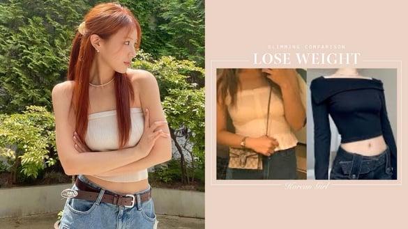 6个月狂瘦15公斤！韩妞公开减肥三大重点，饮食管理+运动菜单，圆润凸肚变精实腹肌