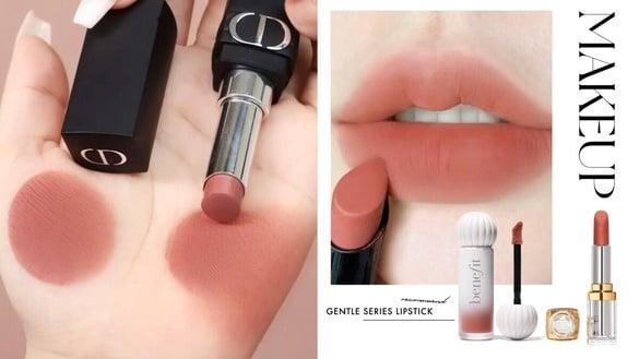 8款2023温柔系唇膏推荐！DIOR、ARMANI唇膏新色激嫩，CHANEL透明玻璃唇膏根本欠收