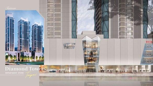 台北新百货！新光三越忠孝“Diamond Towers钻石塔”插旗东区开幕，星级美食、品牌曝光