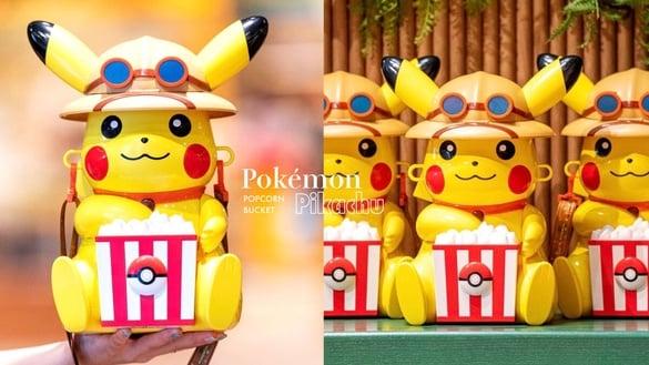 大写的可爱！韩国宝可梦开卖“皮卡丘爆米花桶”，再推毛绒绒皮卡丘、耿鬼、超梦玩偶