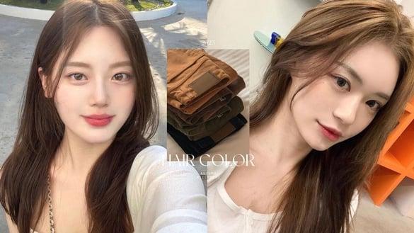 2023秋季发色推荐！美拉德发色自带氛围感、显白高级，这款是韩国发型师公认神仙发色